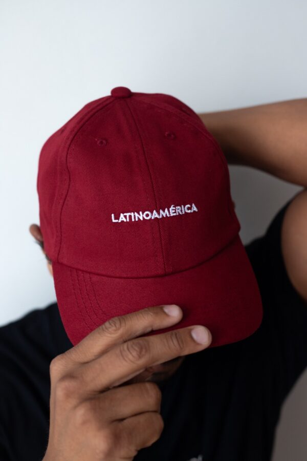 Boné LATINOAMÉRICA vermelho - Imagem 2
