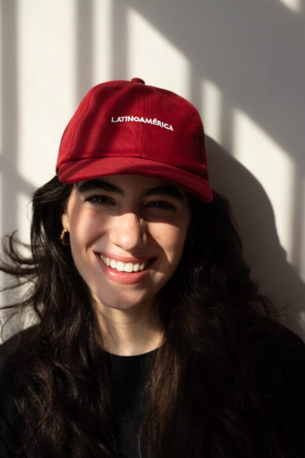 Boné LATINOAMÉRICA vermelho - Imagem 3