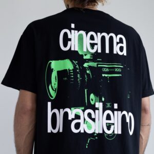 Camisetão CINEMA BRASILEIRO preto