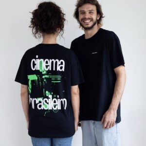 Camisetão CINEMA BRASILEIRO preto