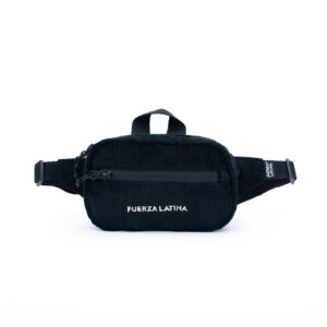 Pochete impermeável em VELUDO COTELÊ preto