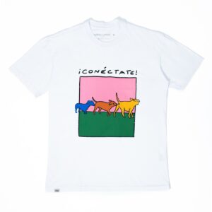 Camisetão ¡CONÉCTATE! branco