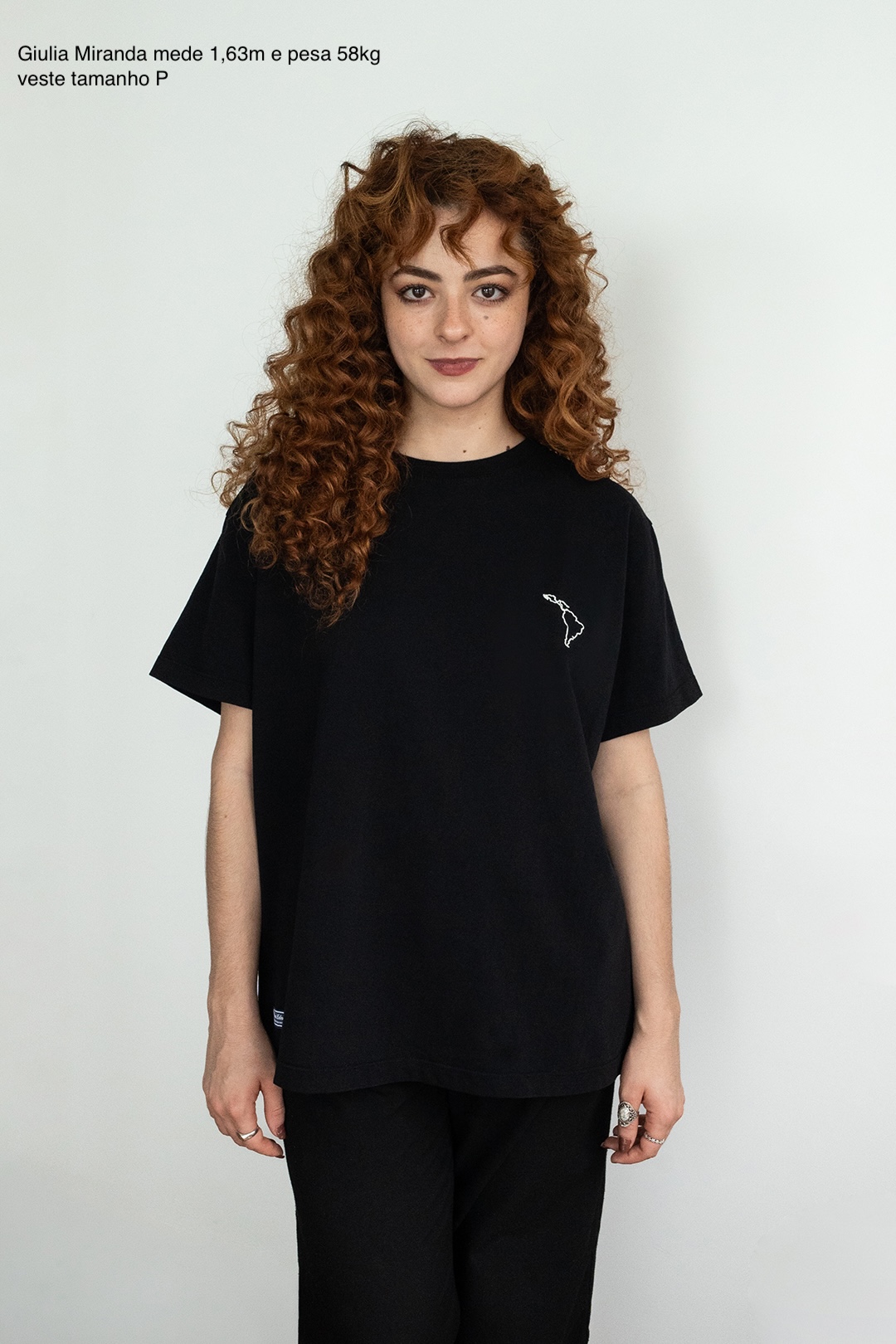 Camiseta malhão bordada MAPA preta - Imagem 5