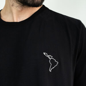Camiseta malhão bordada MAPA preta