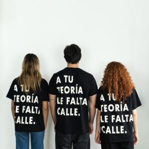Camiseta TEORÍA preta
