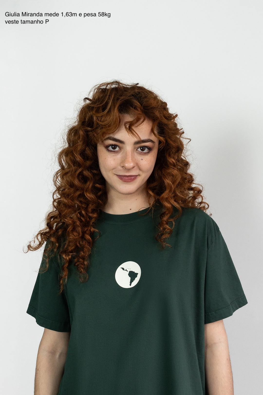 Camiseta MAPA VAZADO verde - Imagem 3